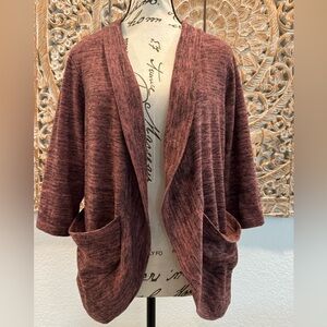 Perception Concept Rose Pink Cardigan- size L
